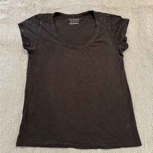 Velvet KIRA original slub scoop neck tee (M)